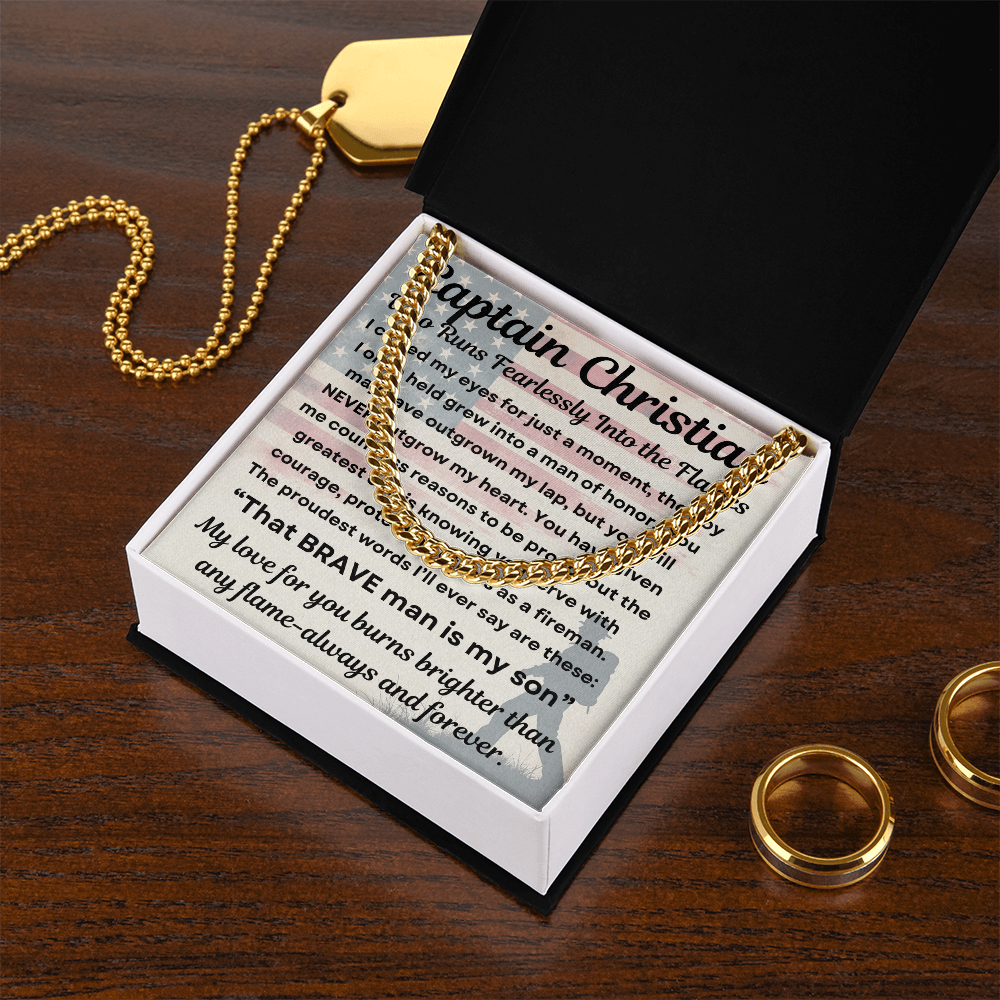 Fireman Son-Cuban Link Chain