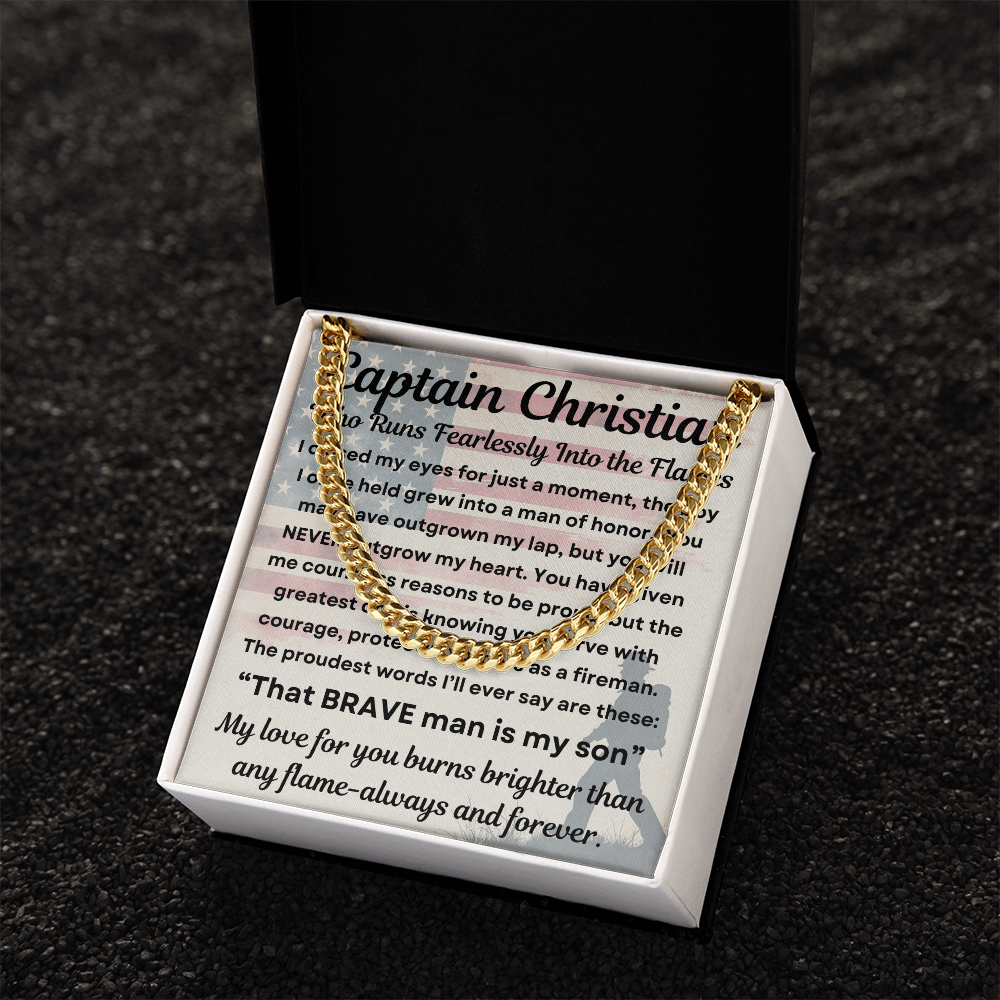 Fireman Son-Cuban Link Chain