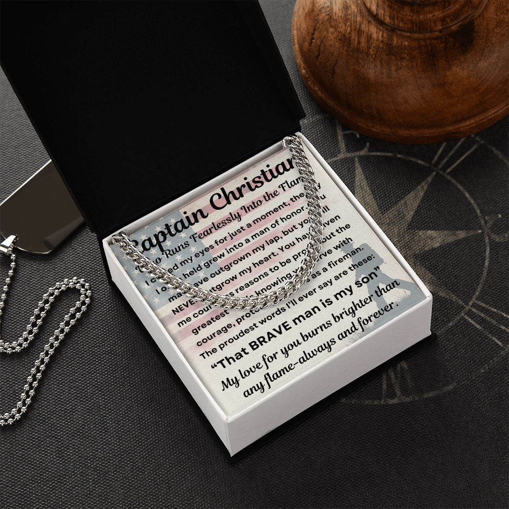 Fireman Son-Cuban Link Chain