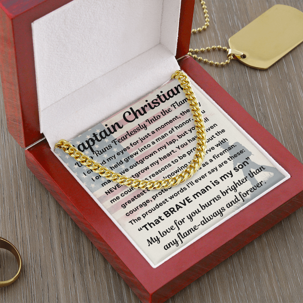 Fireman Son-Cuban Link Chain