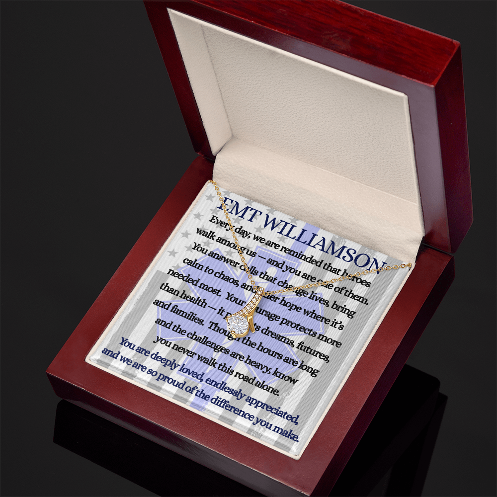 First Responder Hero Alluring Beauty Necklace Gift