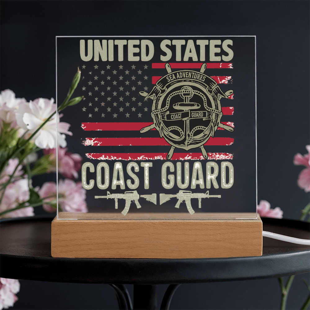 U.S. Coast Guard Acrylic Plaque