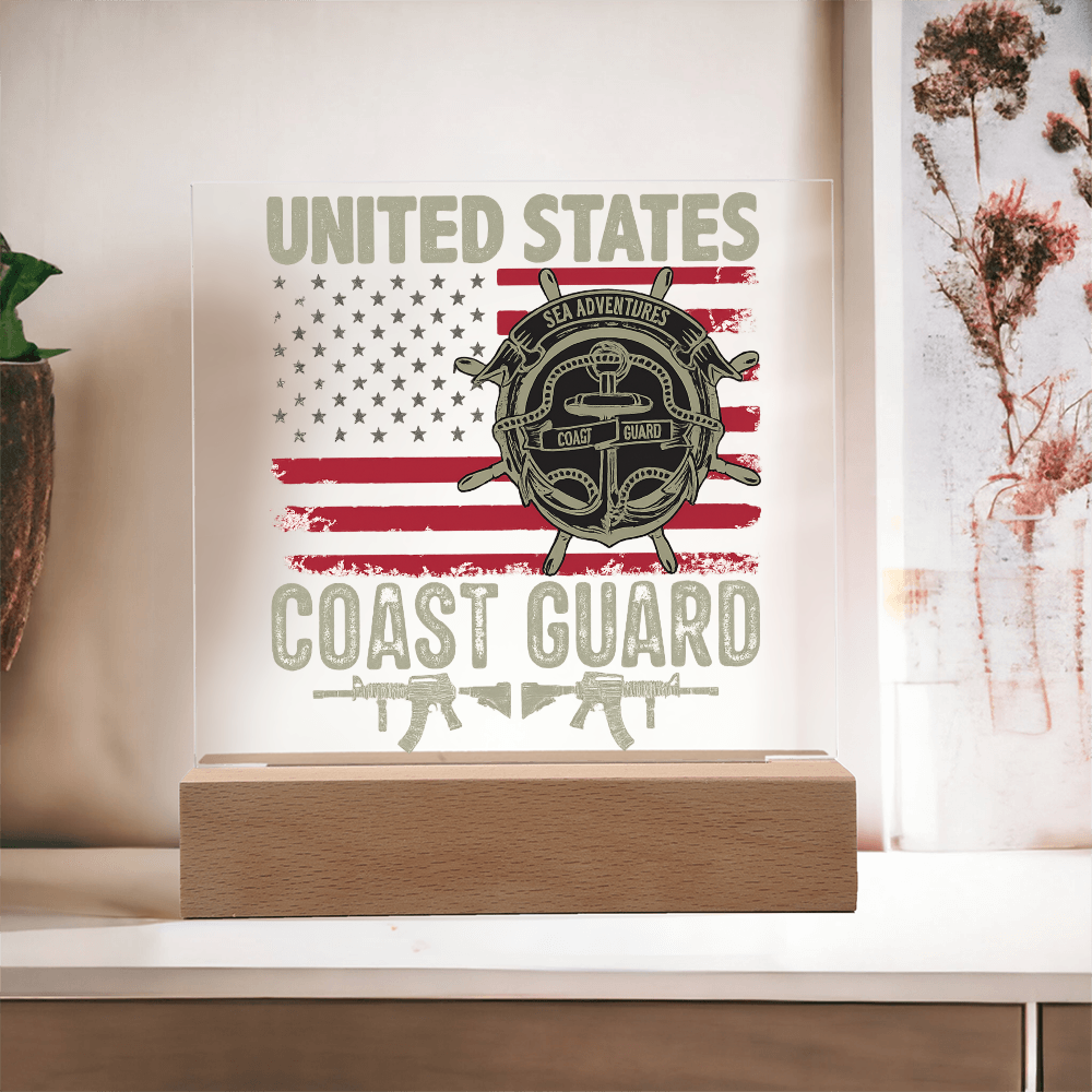 U.S. Coast Guard Acrylic Plaque