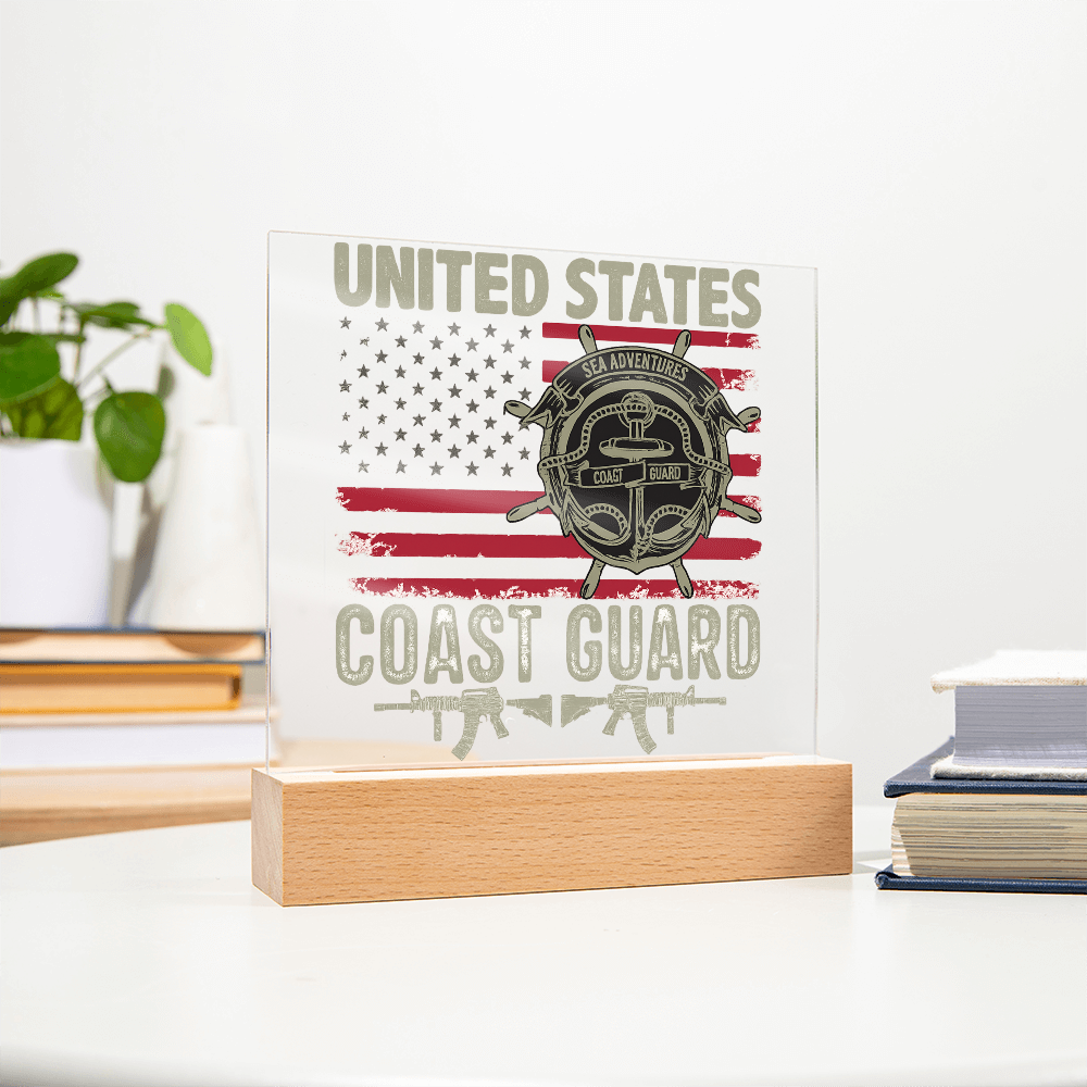 U.S. Coast Guard Acrylic Plaque