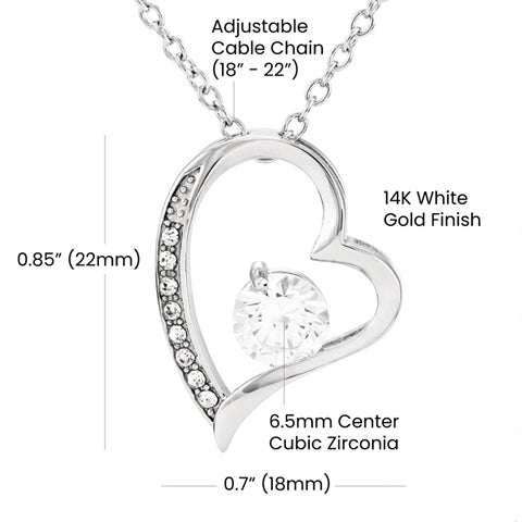 To My Daughter | Forever Love Necklace
