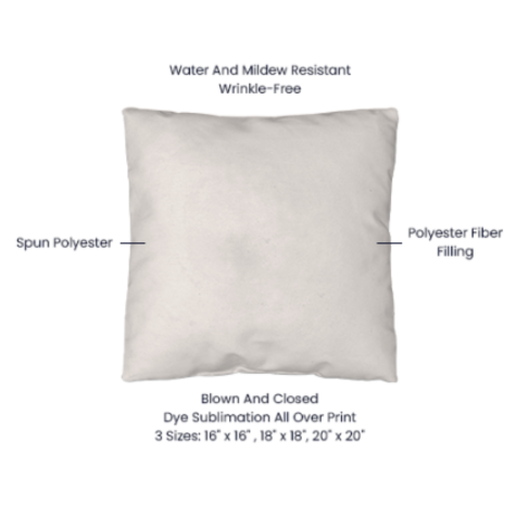 Sea Turtle  "Just go with the FLOW" indoor/outdoor pillow