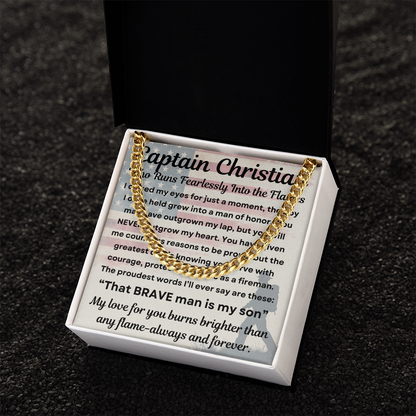 Fireman Son-Cuban Link Chain