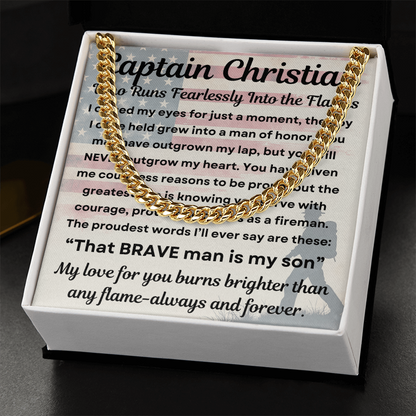 Fireman Son-Cuban Link Chain