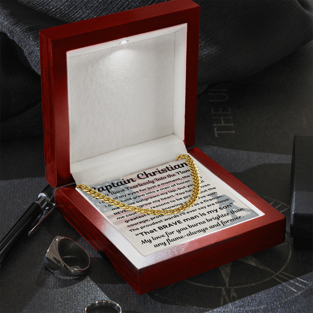 Fireman Son-Cuban Link Chain