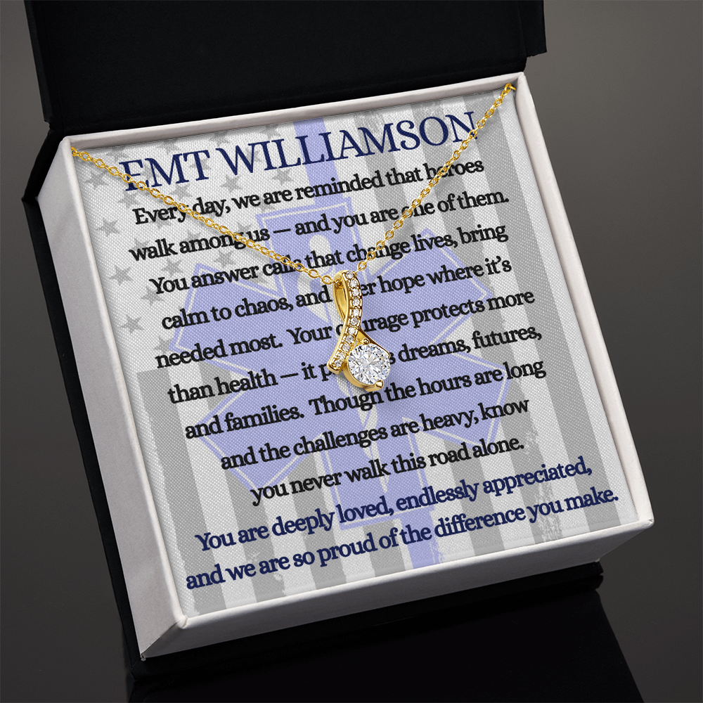 First Responder Hero Alluring Beauty Necklace Gift