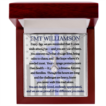 First Responder Hero Alluring Beauty Necklace Gift