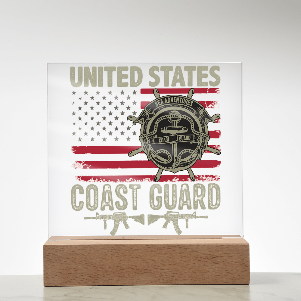 U.S. Coast Guard Acrylic Plaque