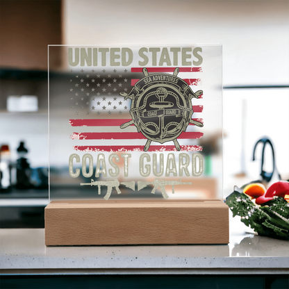 U.S. Coast Guard Acrylic Plaque