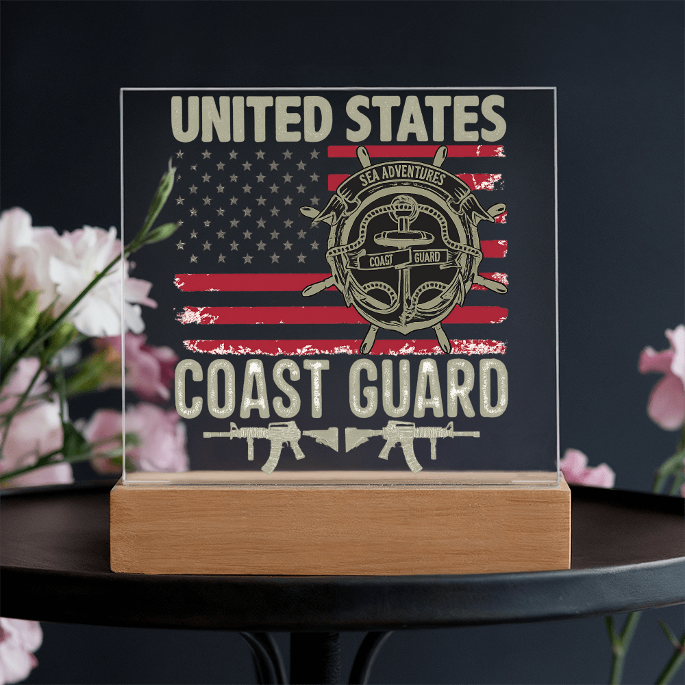 U.S. Coast Guard Acrylic Plaque