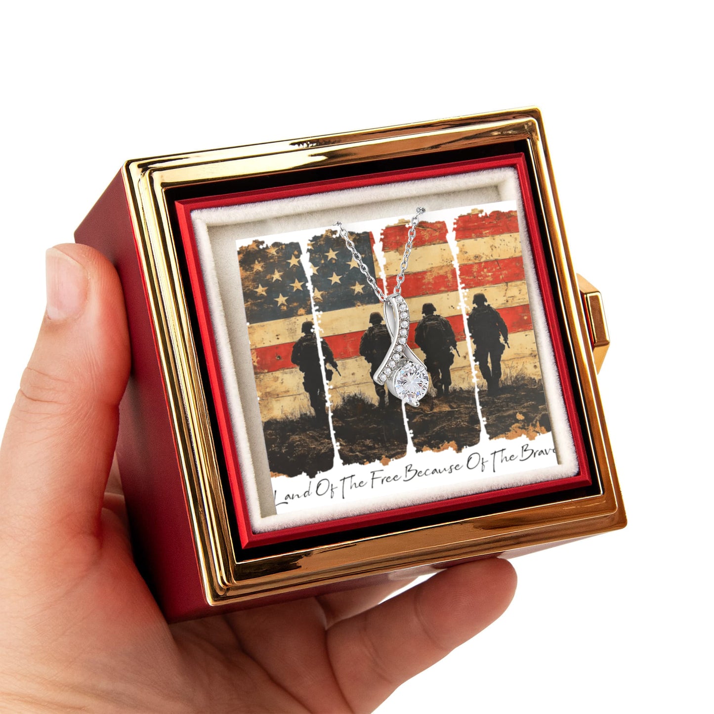 Land of the Free Rose Gift Box
