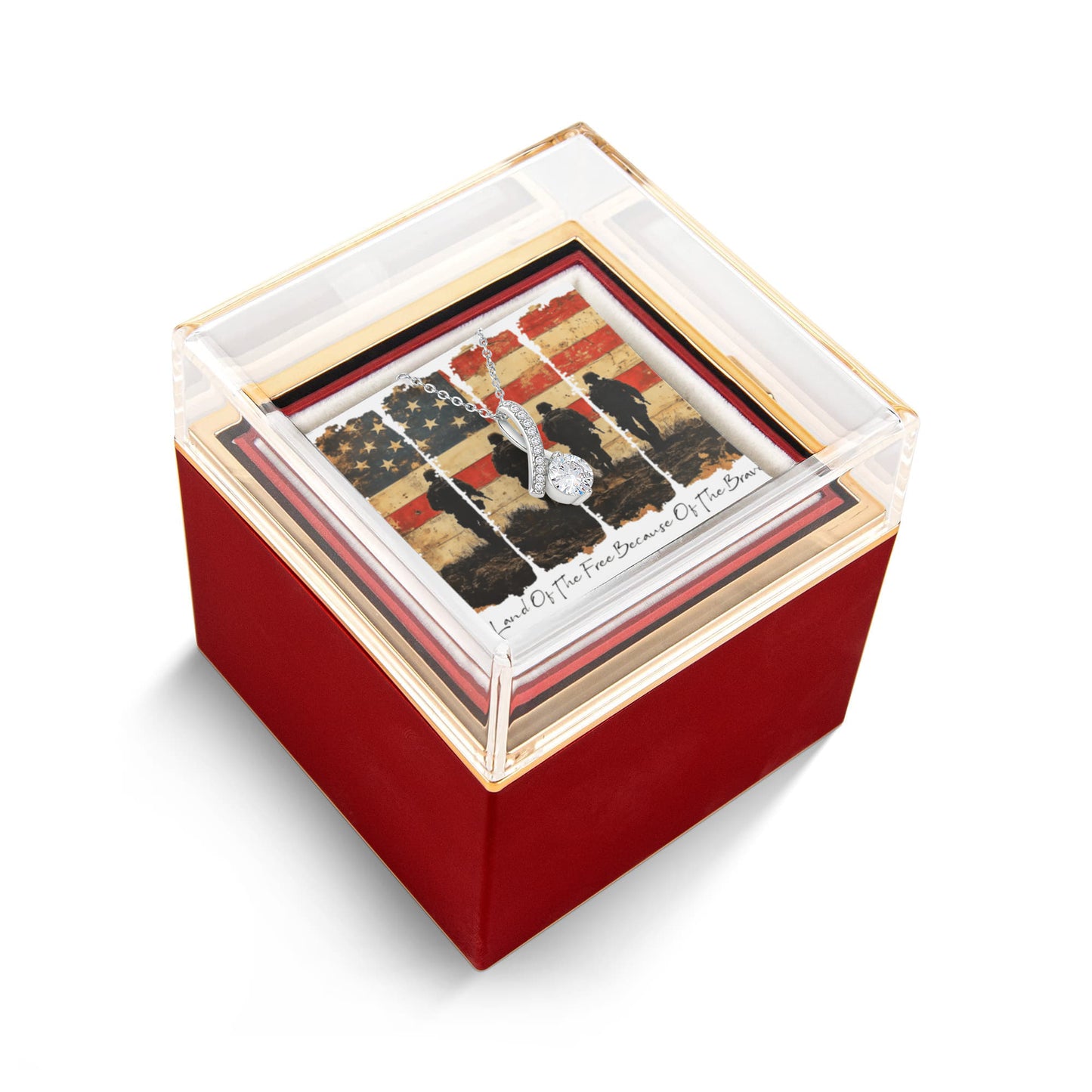 Land of the Free Rose Gift Box