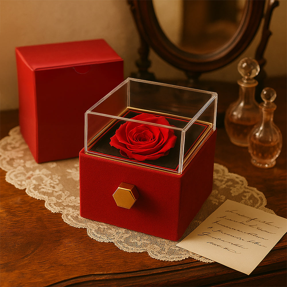 First In Last Out Rose Gift Box