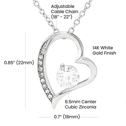 To My Daughter | Forever Love Necklace
