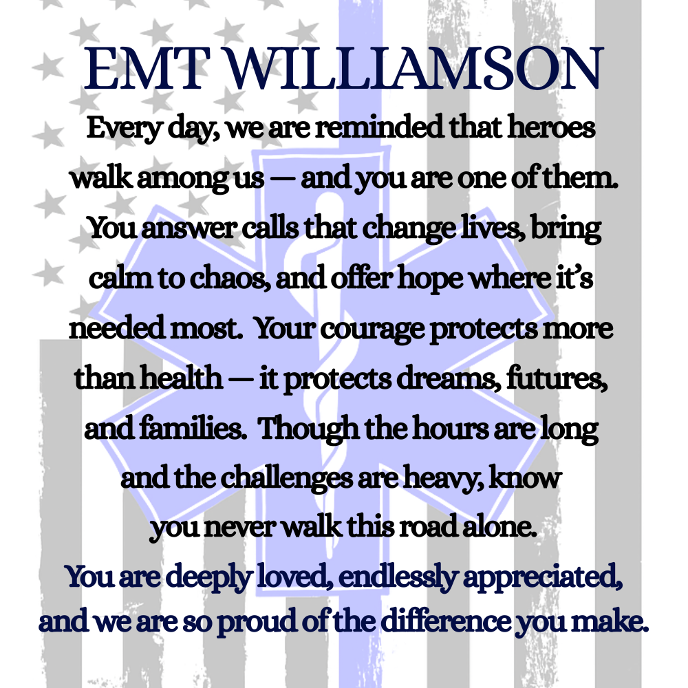 EMT Hero Artisan Cross Necklace Gift